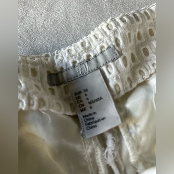 H&M White Lace Shorts - $10 - Picture 3 of 3
